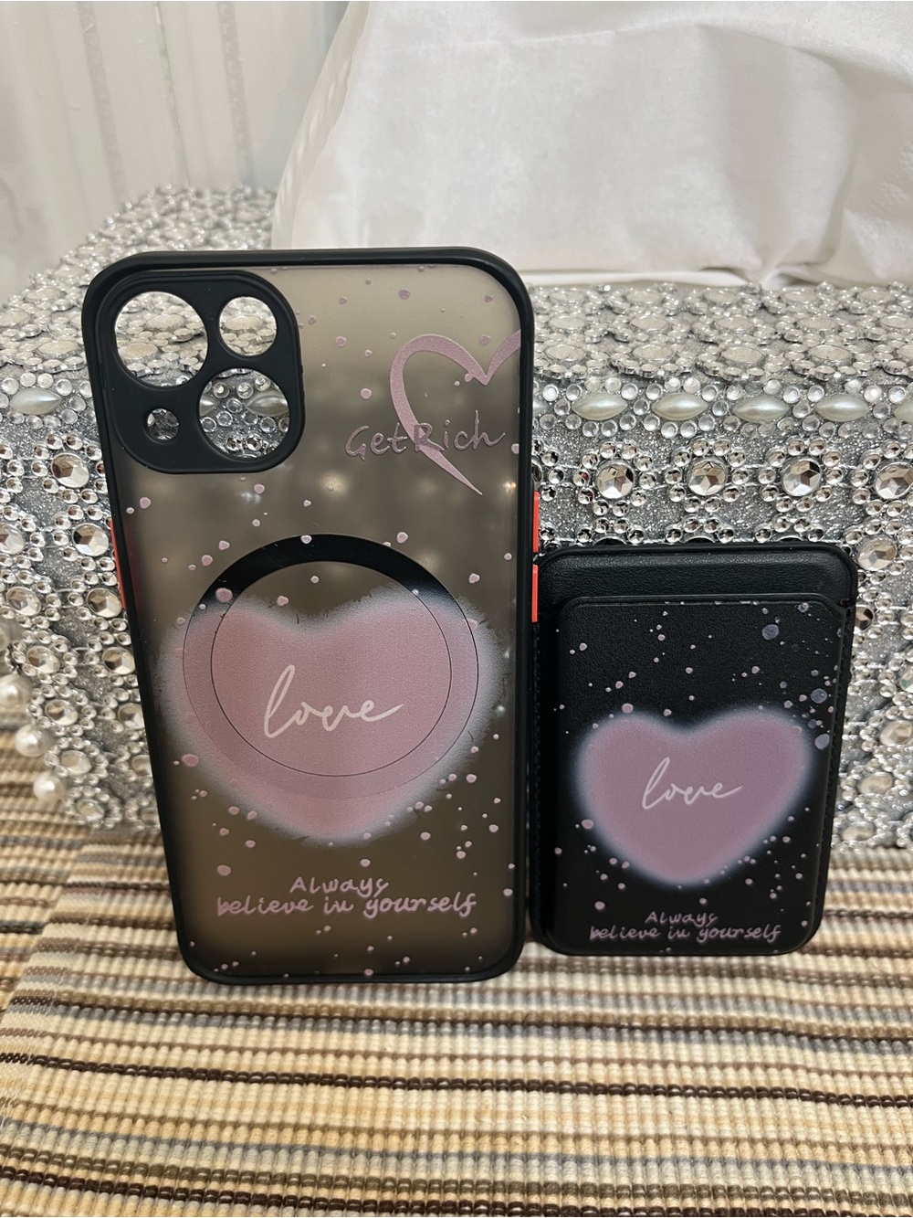 iPhone 13/14 Phone Case with Card Holder